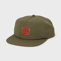Island Chain Hi Snapback Hat - Winter Moss