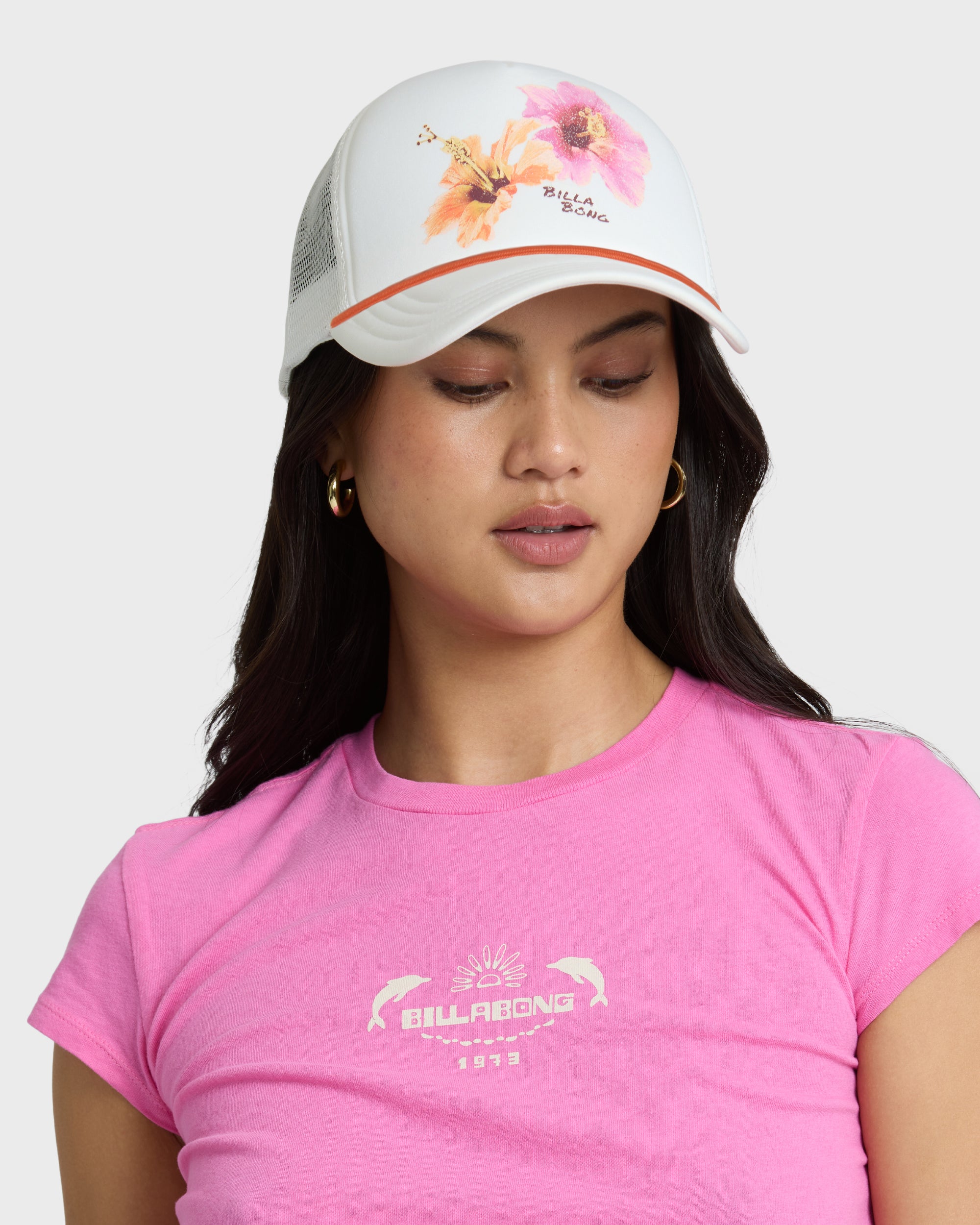ビラボン Billabong 【 Grandpa Trucker 】 Grandpa Trucker Hat - Salt Crystal | Billabong