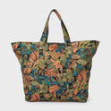 Poppins Playa Zip Top Tote - Black Multi
