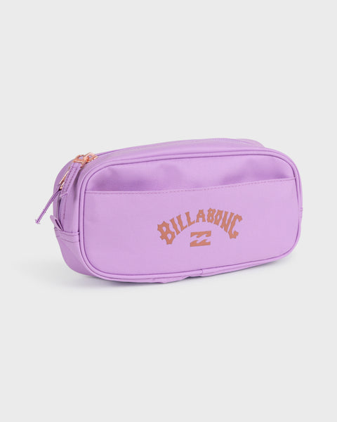 Write On Pencil Pouch - Light Purple | Billabong