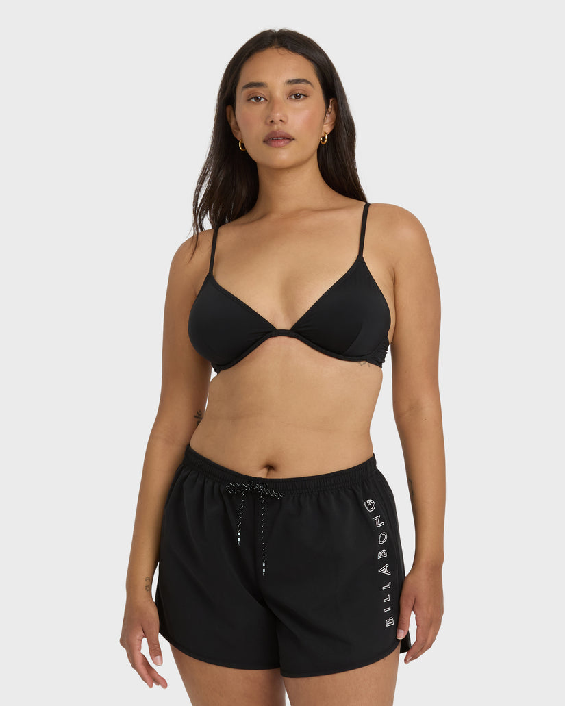 Fun Times Boardshort - Black Pebble