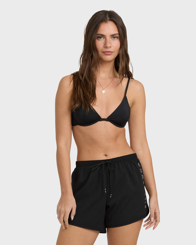 Fun Times Boardshort - Black Pebble