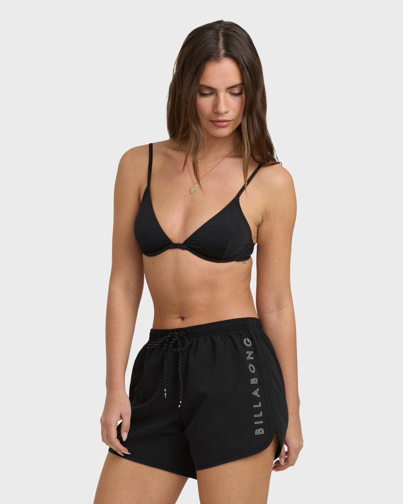 Fun Times Boardshort - Black Pebble