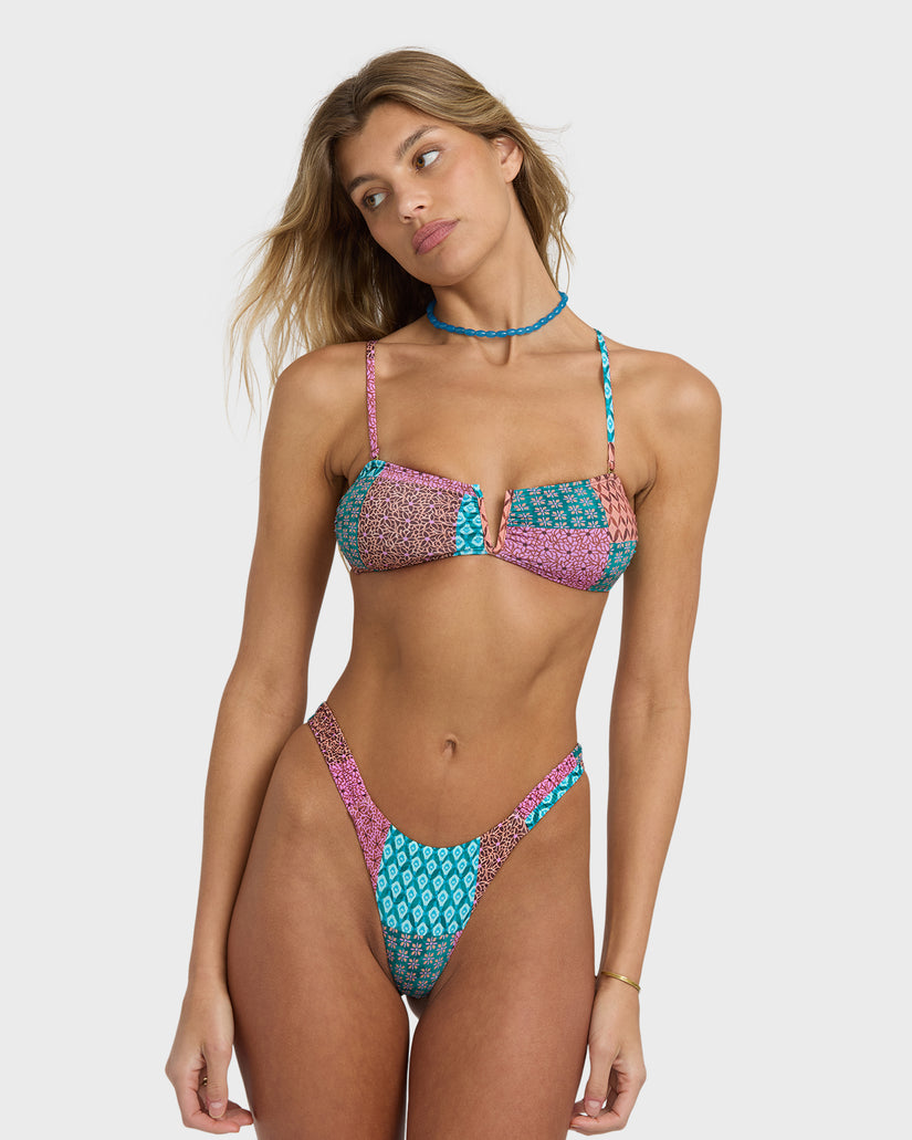 Patch-It-Up-V-Bandeau-Bikini-Top-Multi-6