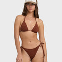 Sol Searcher Multi Triangle Bikini Top - Cowhide