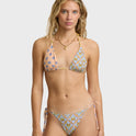 Soul Stoke Reversible Multi Triangle Bikini Top - Twilight Blue