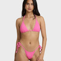 Sunrays Remi Triangle Bikini Top - Guava