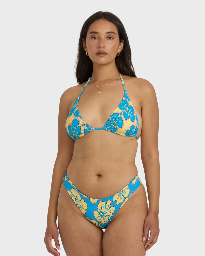 Tropic Shift Reversible Multi Triangle Bikini Top - Atlantis