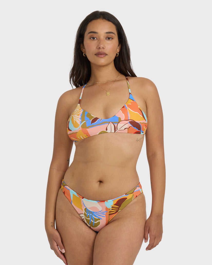 Lei-Daze-V-Bralette-X-Back-Bikini-Top-Multi-6