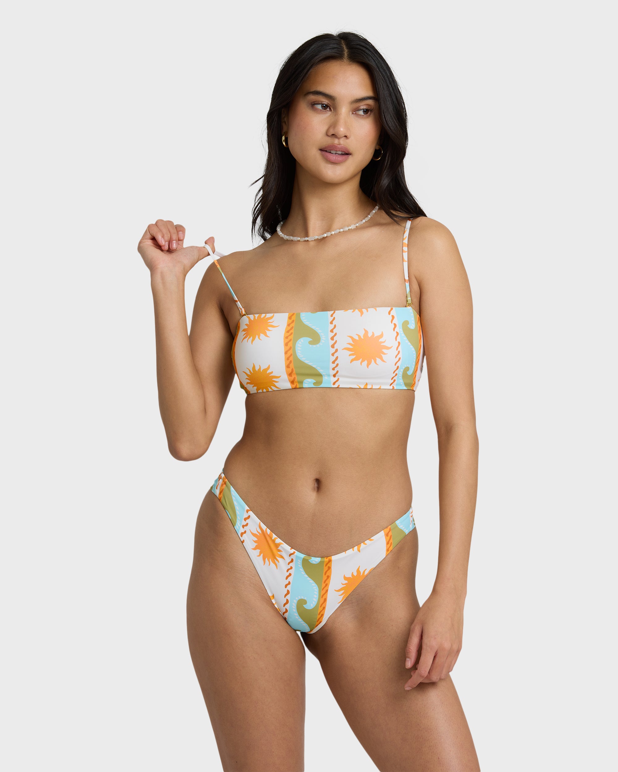 Sunblind Tanga Skimpy Bikini Bottom - Salt Crystal | Billabong