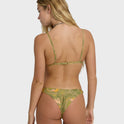 Vaca Soleil Dippi Skimpy Bikini Bottom - Cedar