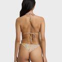 Take It Back Tie-side Tanga Skimpy Bikini Bottom - Twilight Blue