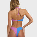 Summer Hi Color Block V Hike Bikini Bottom - Multi
