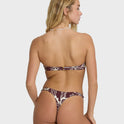 Sol Playa Sunni Tiny Bikini Bottom - Red Dahlia