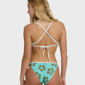 Last Summer Tie-side Tropic Medium Bikini Bottom - Ocean Spray