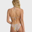 Take It Back Tropic Medium Bikini Bottom - Twilight Blue