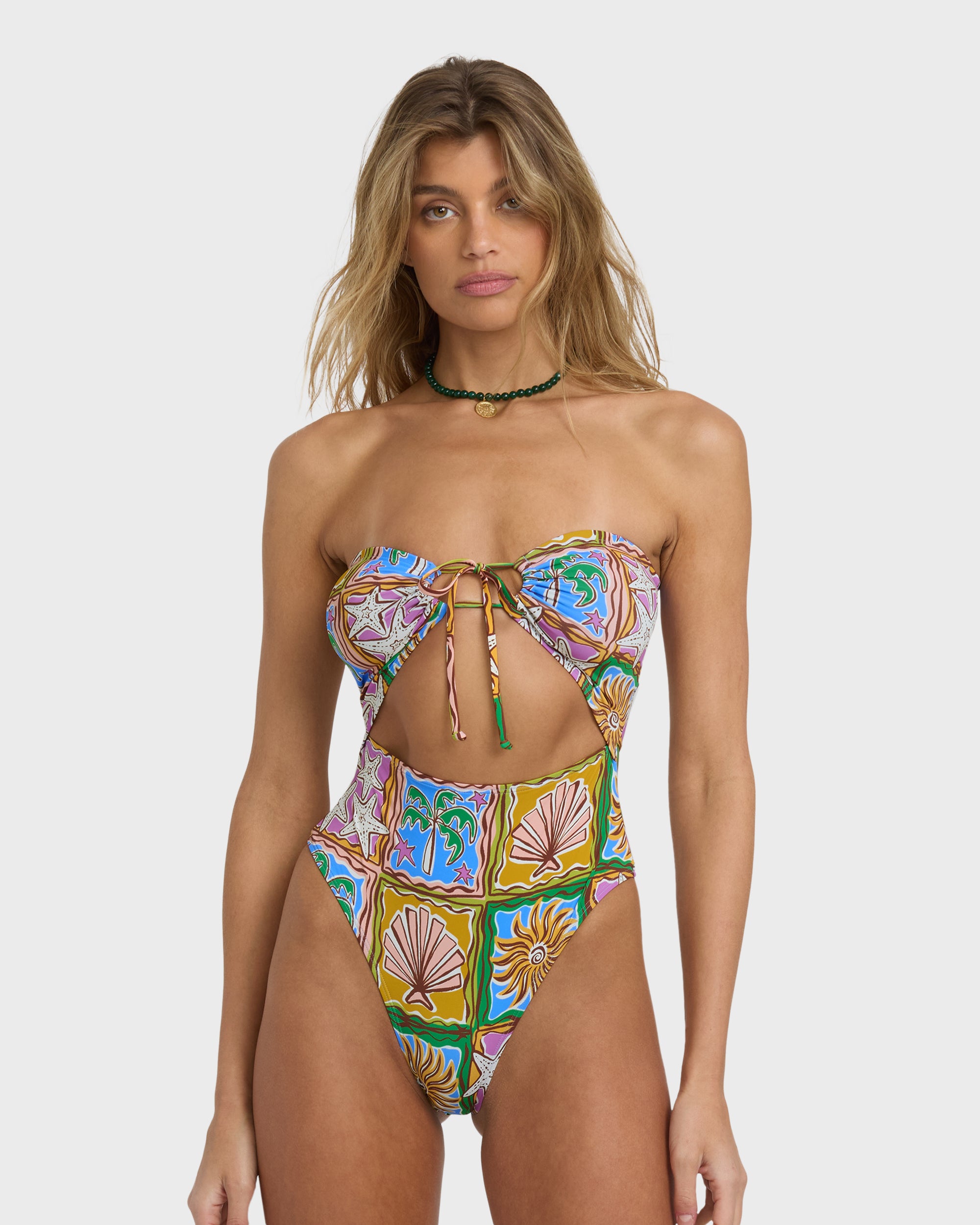 Heat Dream Andrew Hi One-piece Swimsuit - Multi | Billabong