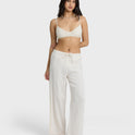 Feelin Fine Pants - White Cap