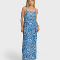 Juno Maxi Dress - True Blue