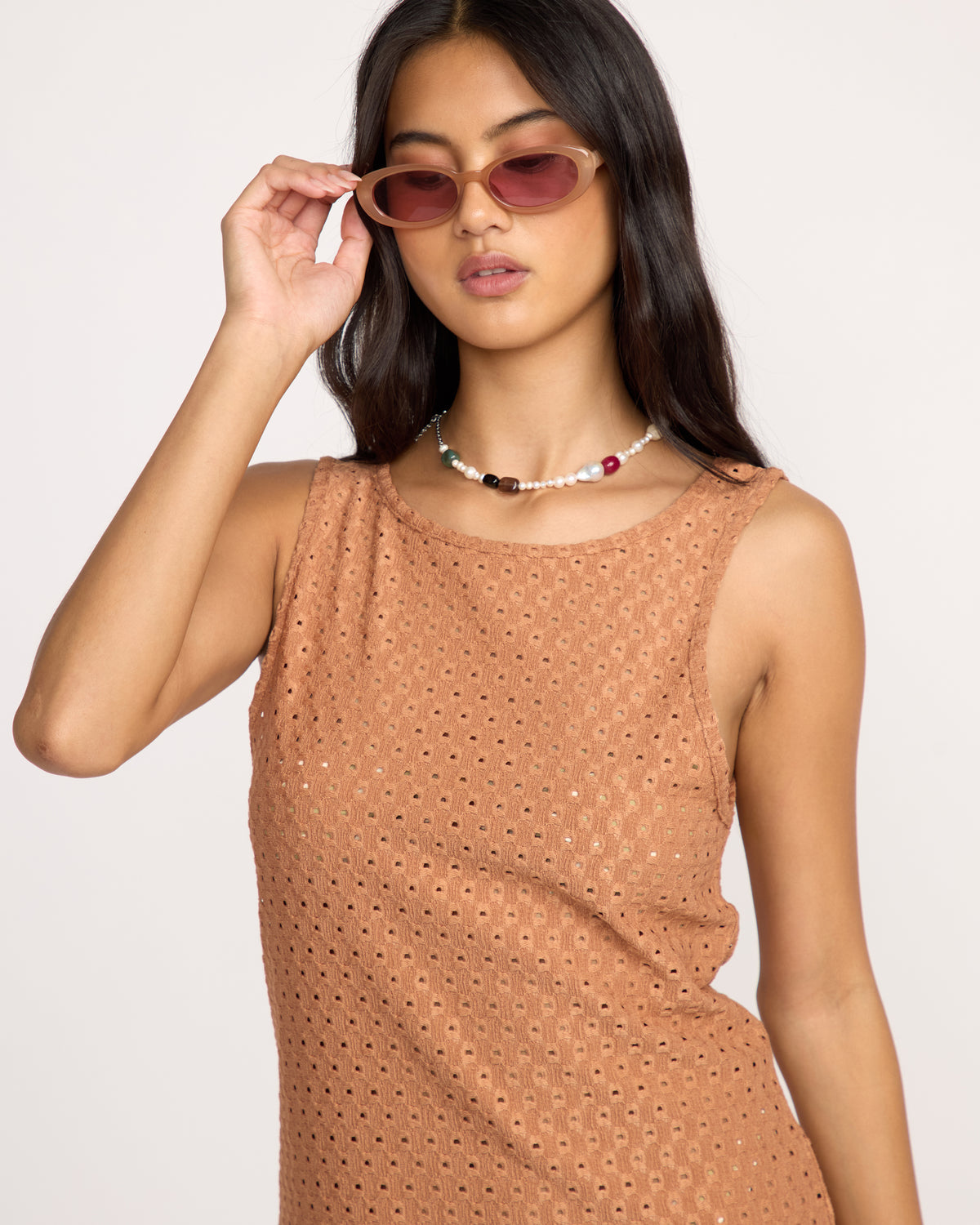 Eyelet-Sun-Midi-Dress-Beach-Coverup-Rose-Brown-5