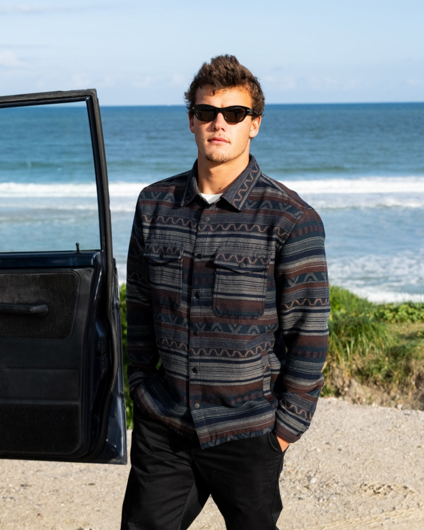 Lodge Long Sleeve Shirt - Chino