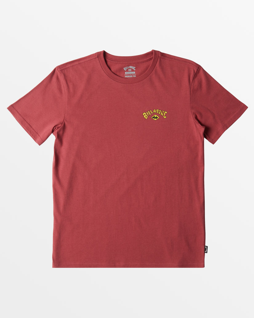 Boy's Croc T-Shirt - Ruby