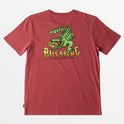 Boy's Croc T-Shirt - Ruby