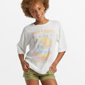 Girl's Surf Tour Oversized T-Shirt - Salt Crystal