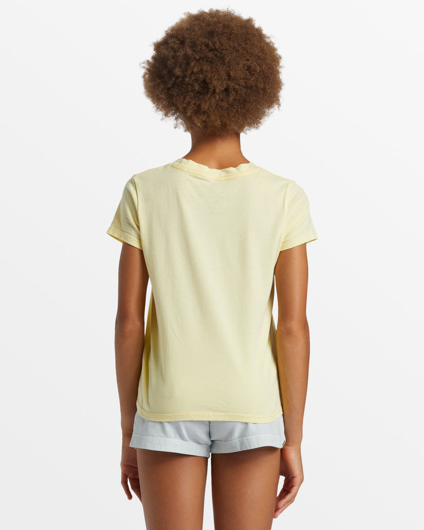 Girl's Under The Sun T-Shirt - Mellow Yellow