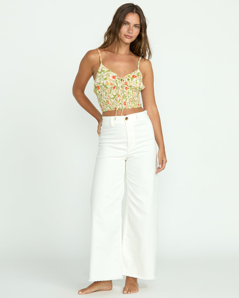 Free Fall High-Waist Pants Salt Crystal Billabong