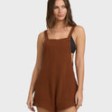Beach Crush Romper - Cowhide