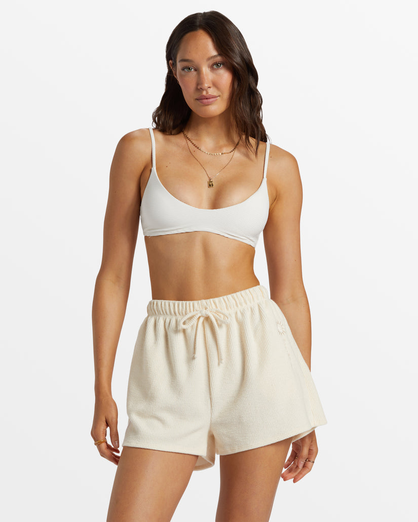 Cally Sweat Shorts - Whitecap