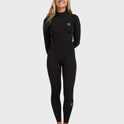 4/3mm Absolute Core Back Zip Full Wetsuit - Black