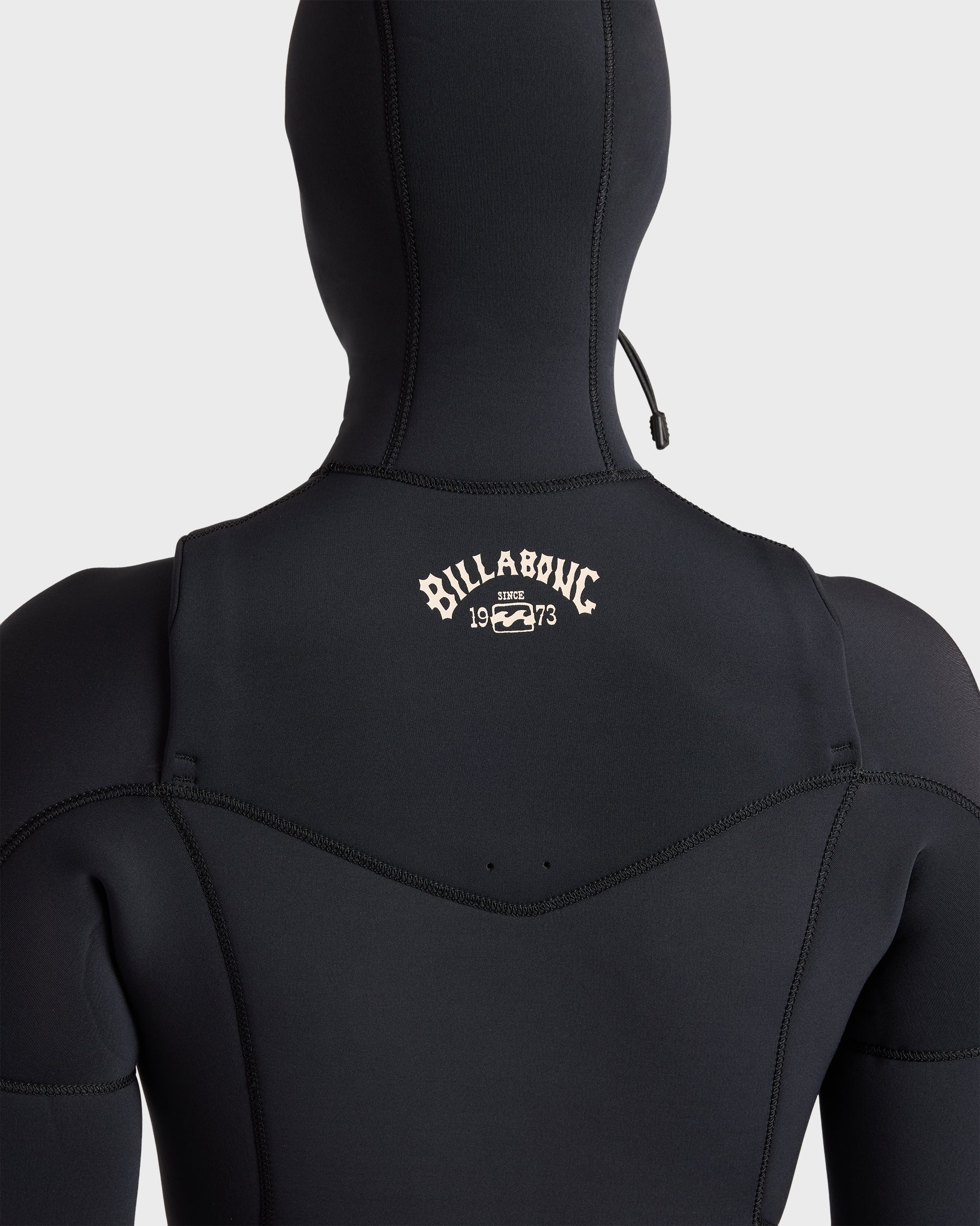 5/4mm Salty Dayz Chest Zip Hooded Full Wetsuit - Black – Billabong