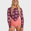 2mm Salty Dayz Long Sleeve Springsuit - Eggplant