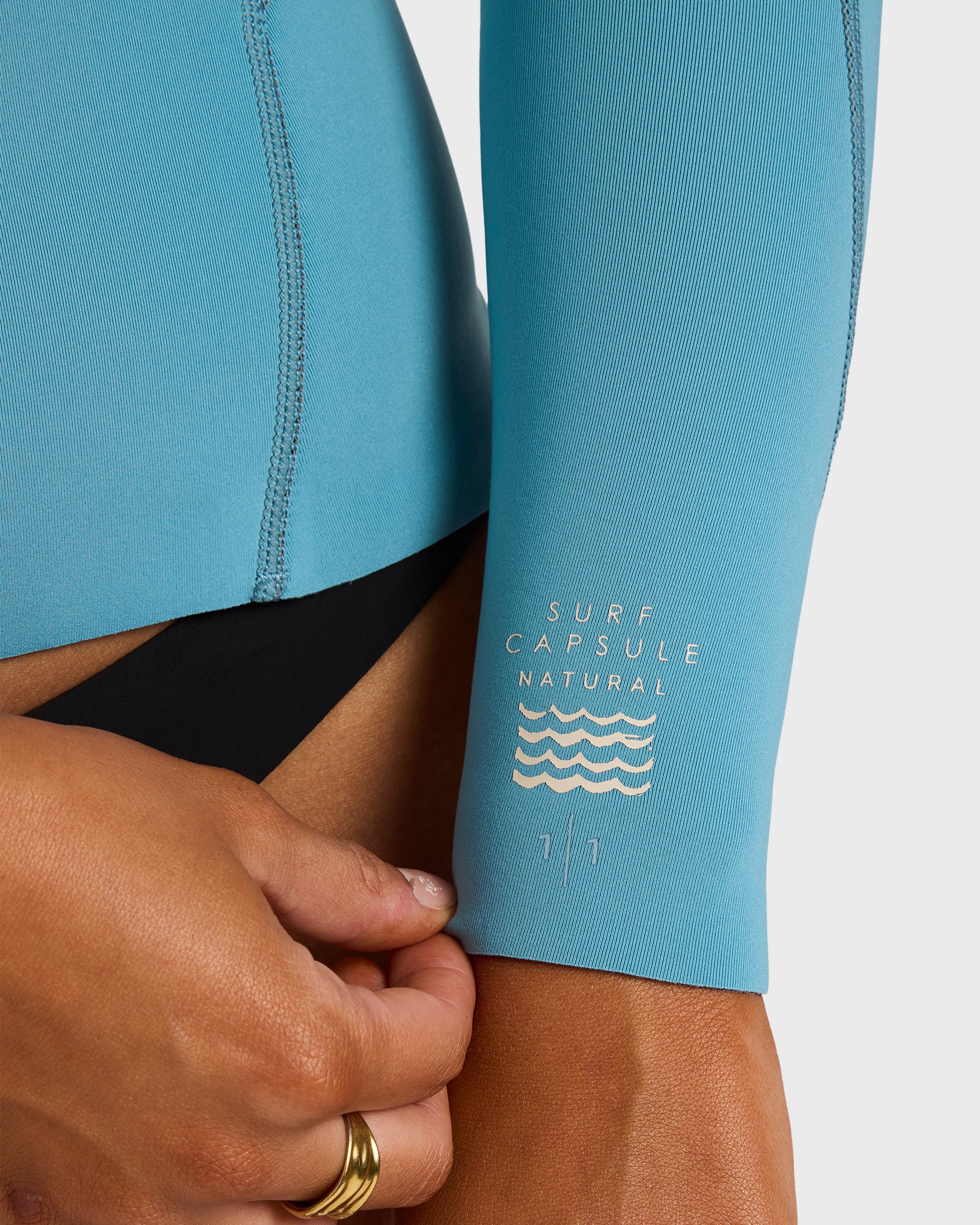 Peeky 1mm Long Sleeve Wetsuit Jacket - Surf Blue | Billabong