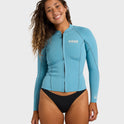 Peeky 1mm Long Sleeve Wetsuit Jacket - Surf Blue