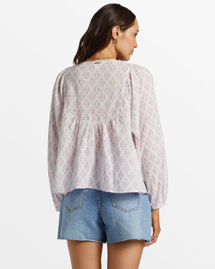 Ambers Relaxed Long Sleeve Shirt - Tulip
