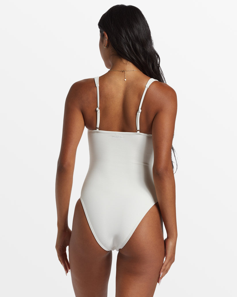 Tanlines Emma Underwire One-Piece Swimsuit - Salt Crystal