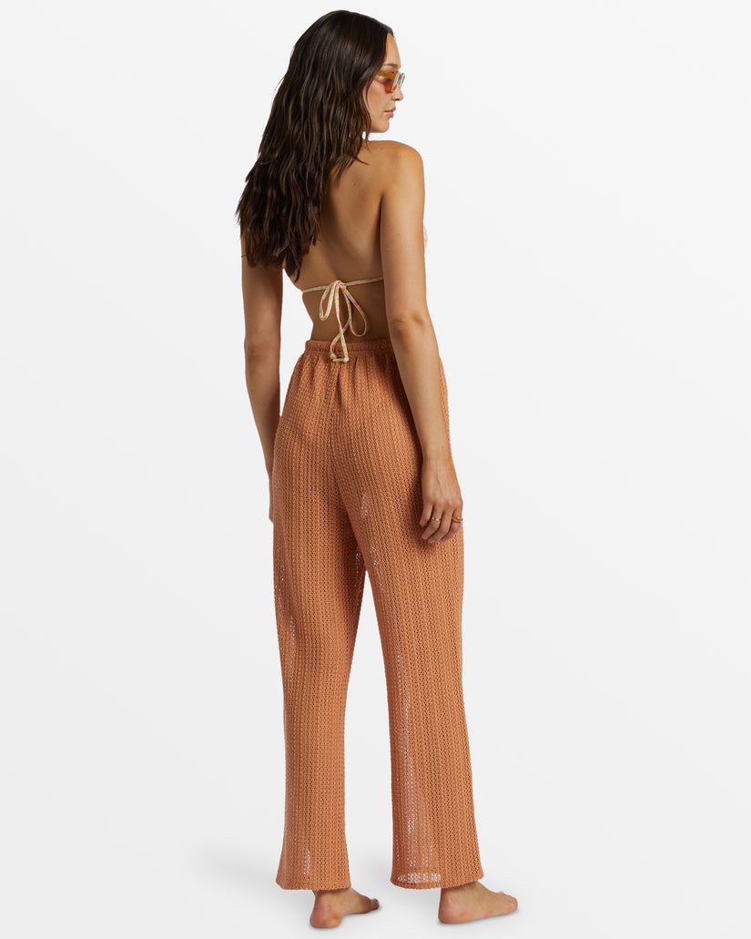 Largo Beach Pant Cover Up - Toffee