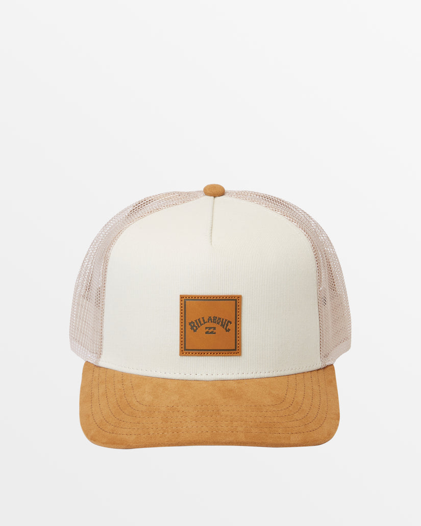 Stacked Trucker Hat - Cream