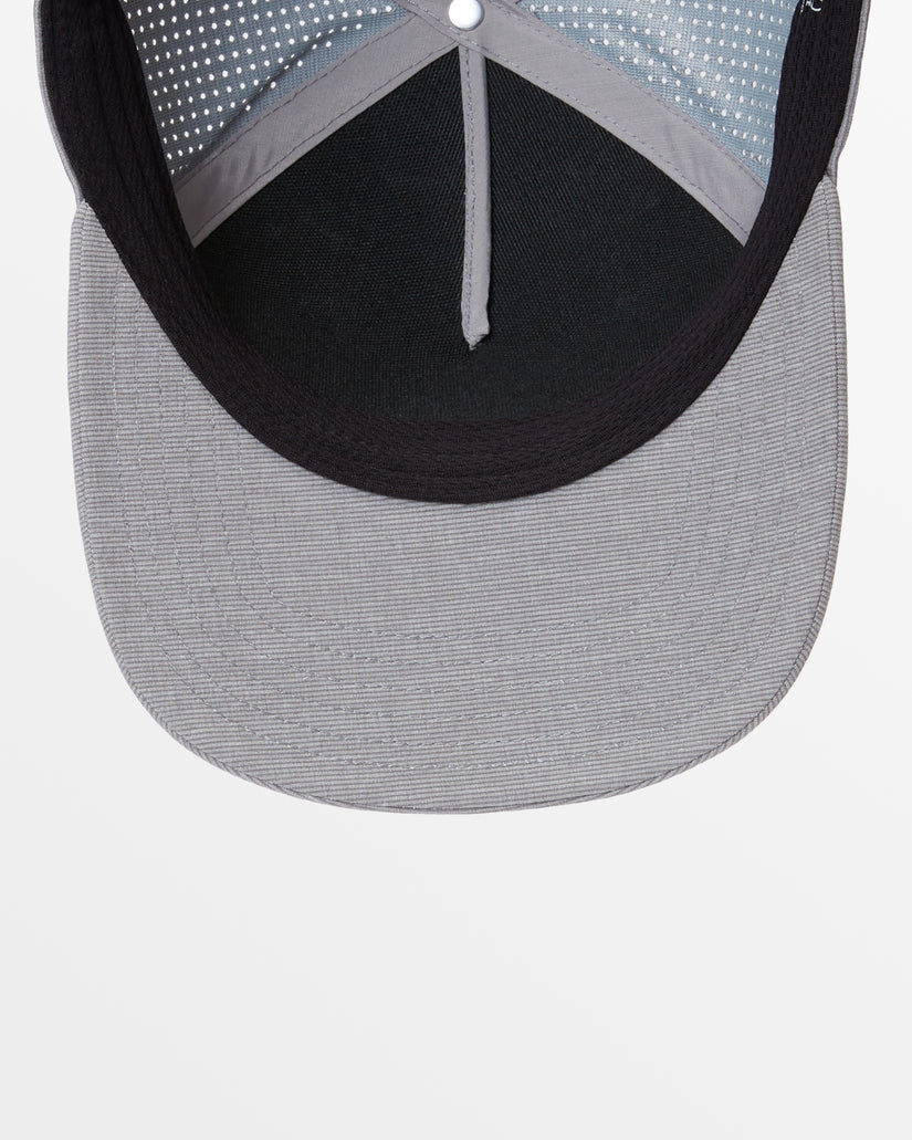 Crossfire Snapback Hat - Grey