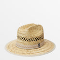 Mid Tides Lifeguard Straw Hat - Cream