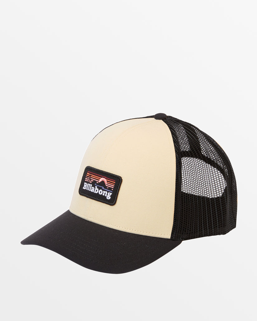 A/Div Trucker Hat - Black/Tan