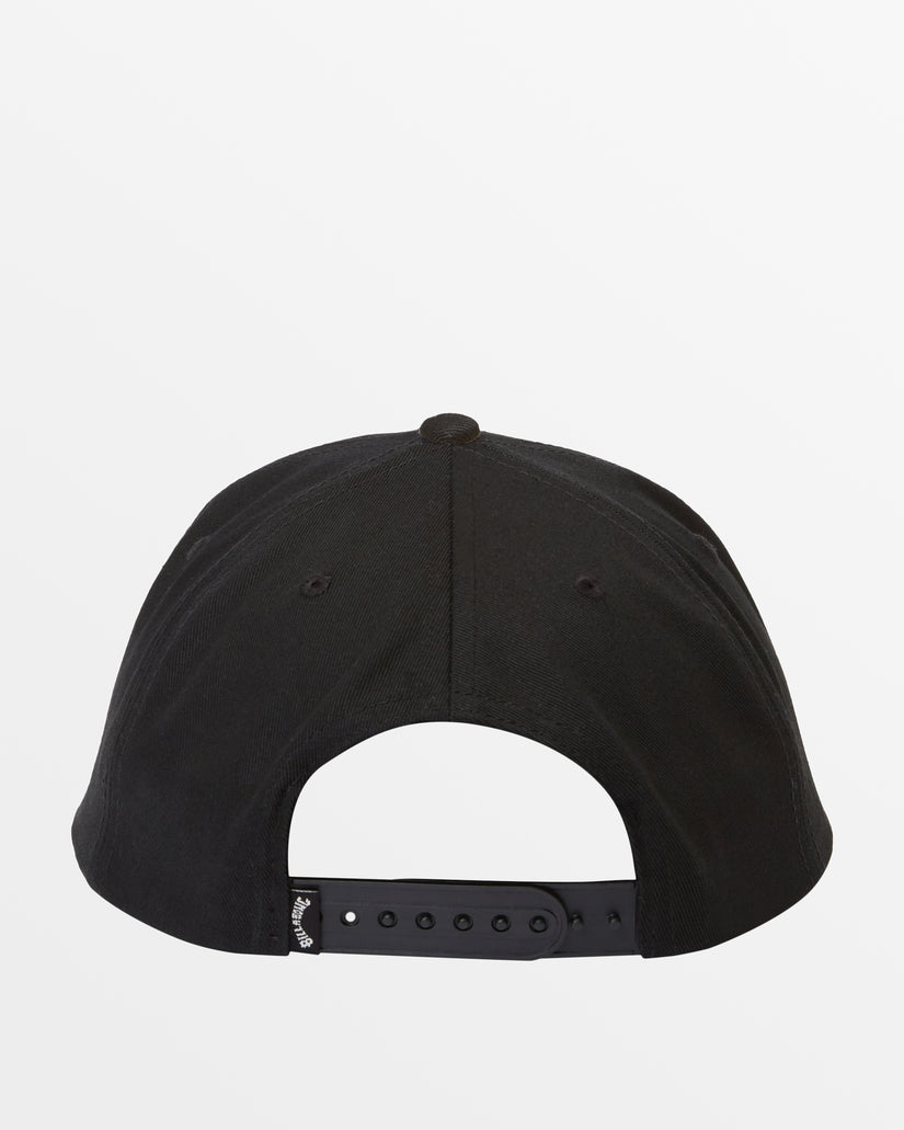 Mogul Snapback Hat - Black