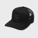 Stacked Trucker Hat - Black