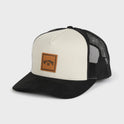 Stacked Trucker Hat - Black White
