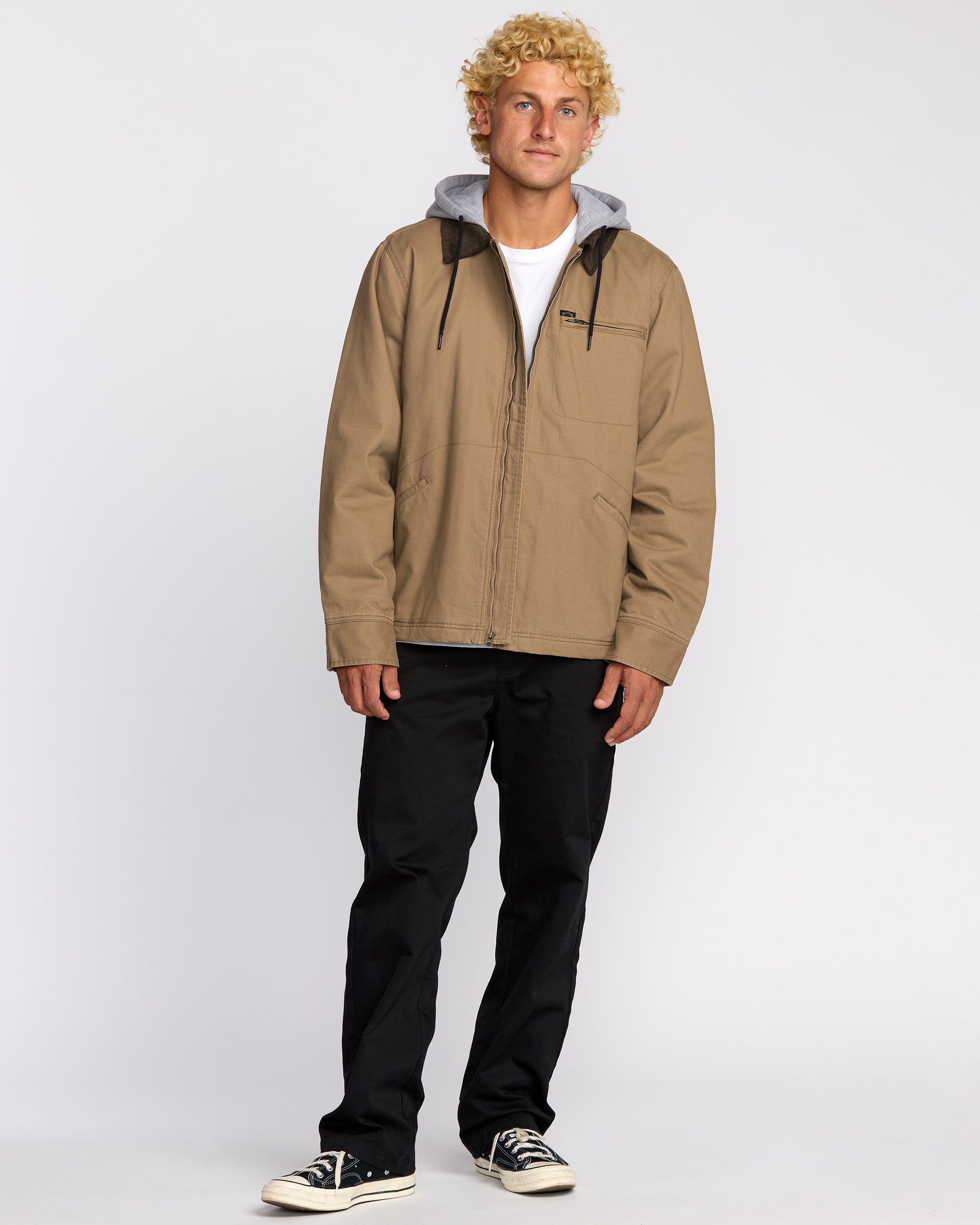 A/Div Barlow Hooded Jacket - Clay | Billabong