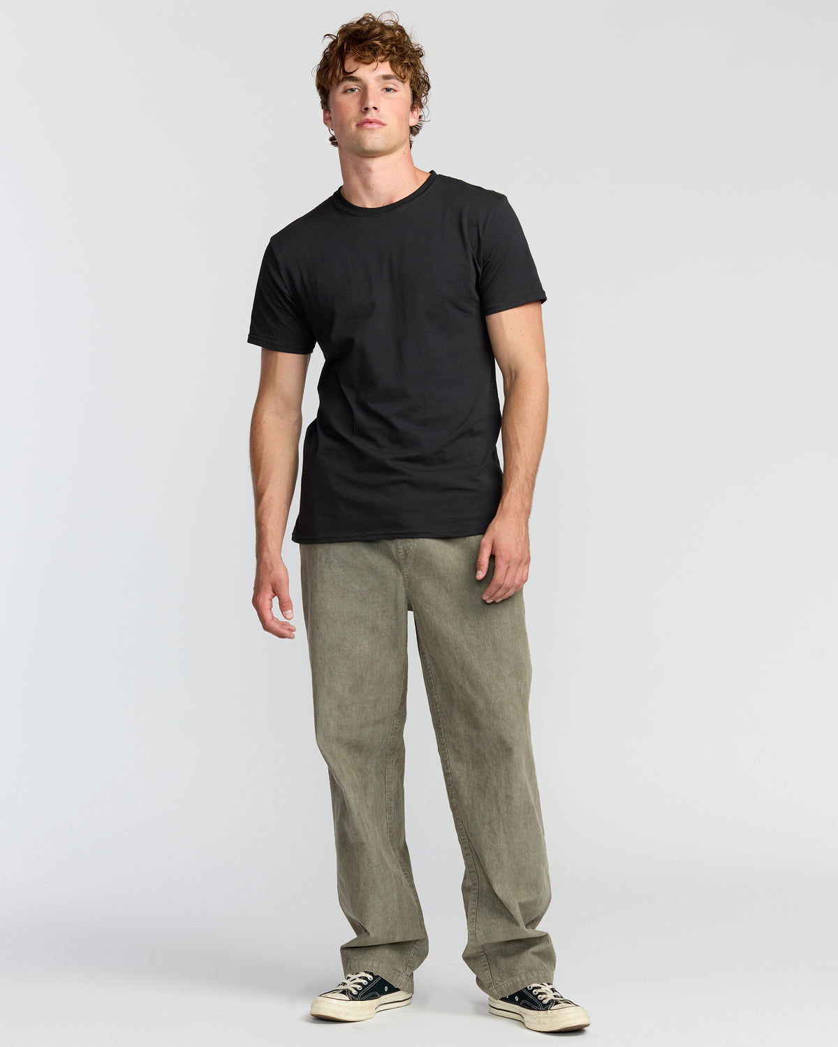 Larry-Elastic-Waist-Corduroy-Pants-Green-Ash-4