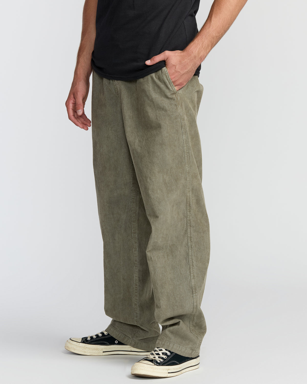 Larry-Elastic-Waist-Corduroy-Pants-Green-Ash-3